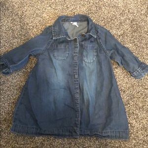 Infants jean dress